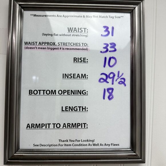 Levis Classic Bootcut Jeans Womens 10/30 Short Stretch Denim Blue Jean Dark NEW - Picture 7 of 10